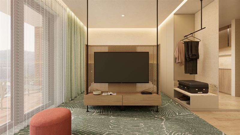 Vizualizace interiéru apartmánu